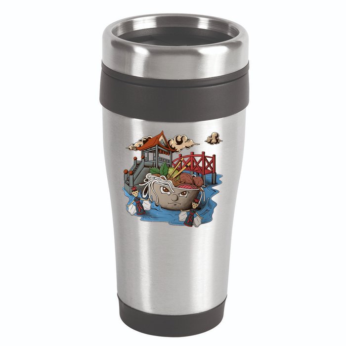 Pho (Vietnamese Beef Noodle Soup) In Northern Vietnam 16oz Travel Tumbler