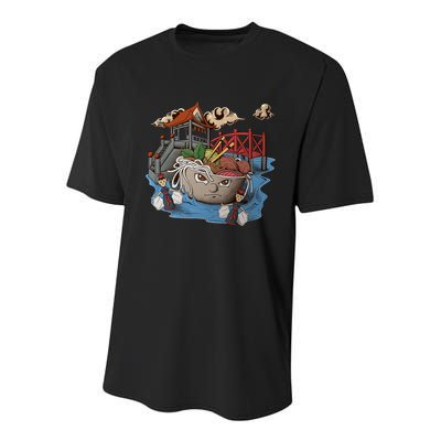 Pho (Vietnamese Beef Noodle Soup) In Northern Vietnam Youth Performance Sprint T-Shirt