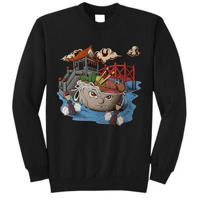 Pho (Vietnamese Beef Noodle Soup) In Northern Vietnam Tall Sweatshirt