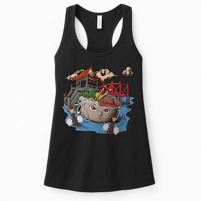 Pho (Vietnamese Beef Noodle Soup) In Northern Vietnam Womens Tank Top