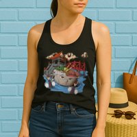 Pho (Vietnamese Beef Noodle Soup) In Northern Vietnam Womens Tank Top