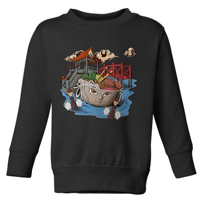 Pho (Vietnamese Beef Noodle Soup) In Northern Vietnam Toddler Sweatshirt