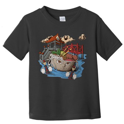 Pho (Vietnamese Beef Noodle Soup) In Northern Vietnam Toddler T-Shirt