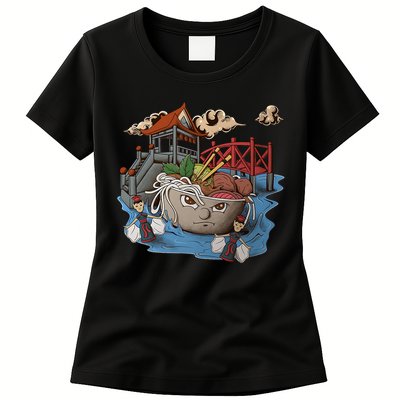 Pho (Vietnamese Beef Noodle Soup) In Northern Vietnam Womens T-Shirt