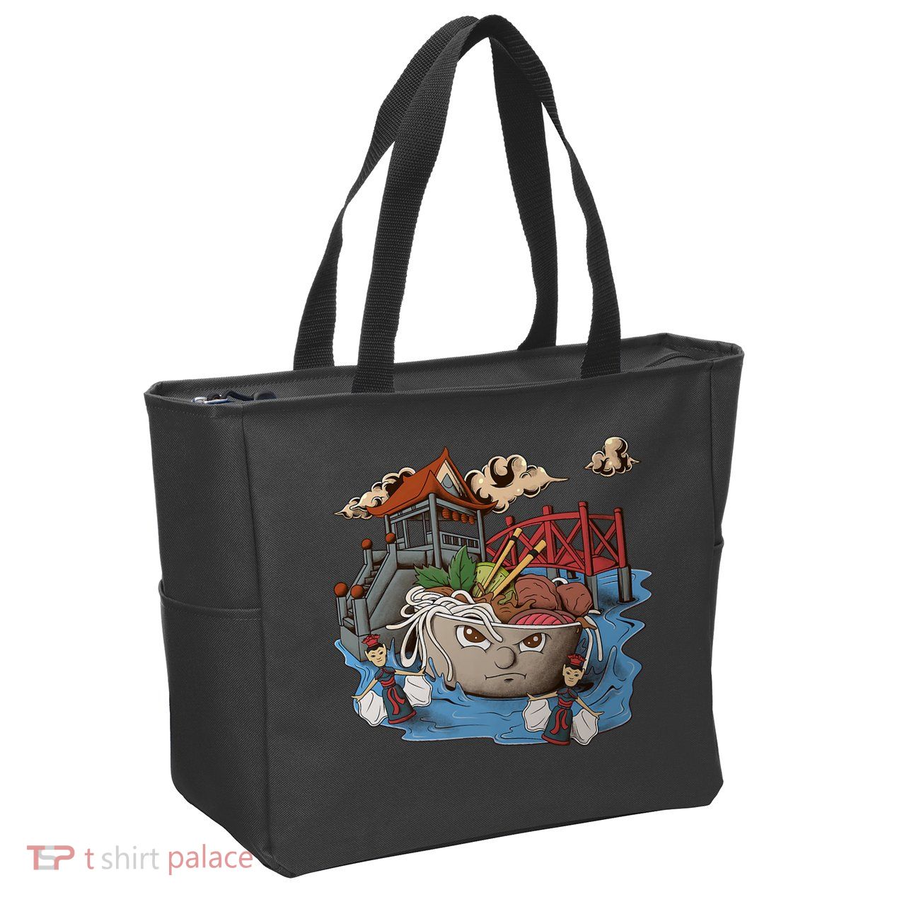 Pho (Vietnamese Beef Noodle Soup) In Northern Vietnam Zip Tote Bag