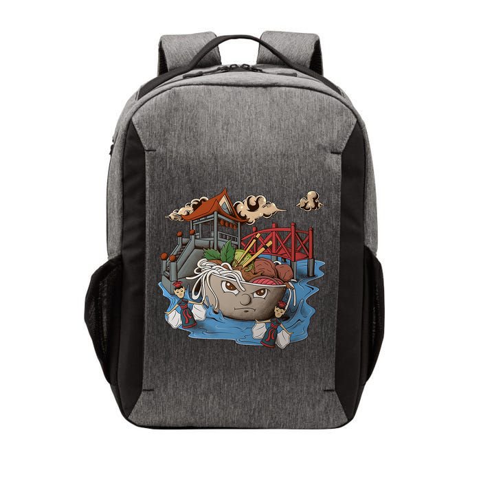 Pho (Vietnamese Beef Noodle Soup) In Northern Vietnam Vector Backpack