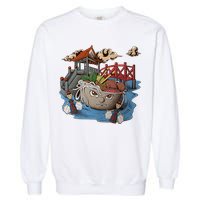 Pho (Vietnamese Beef Noodle Soup) In Northern Vietnam Garment-Dyed Sweatshirt