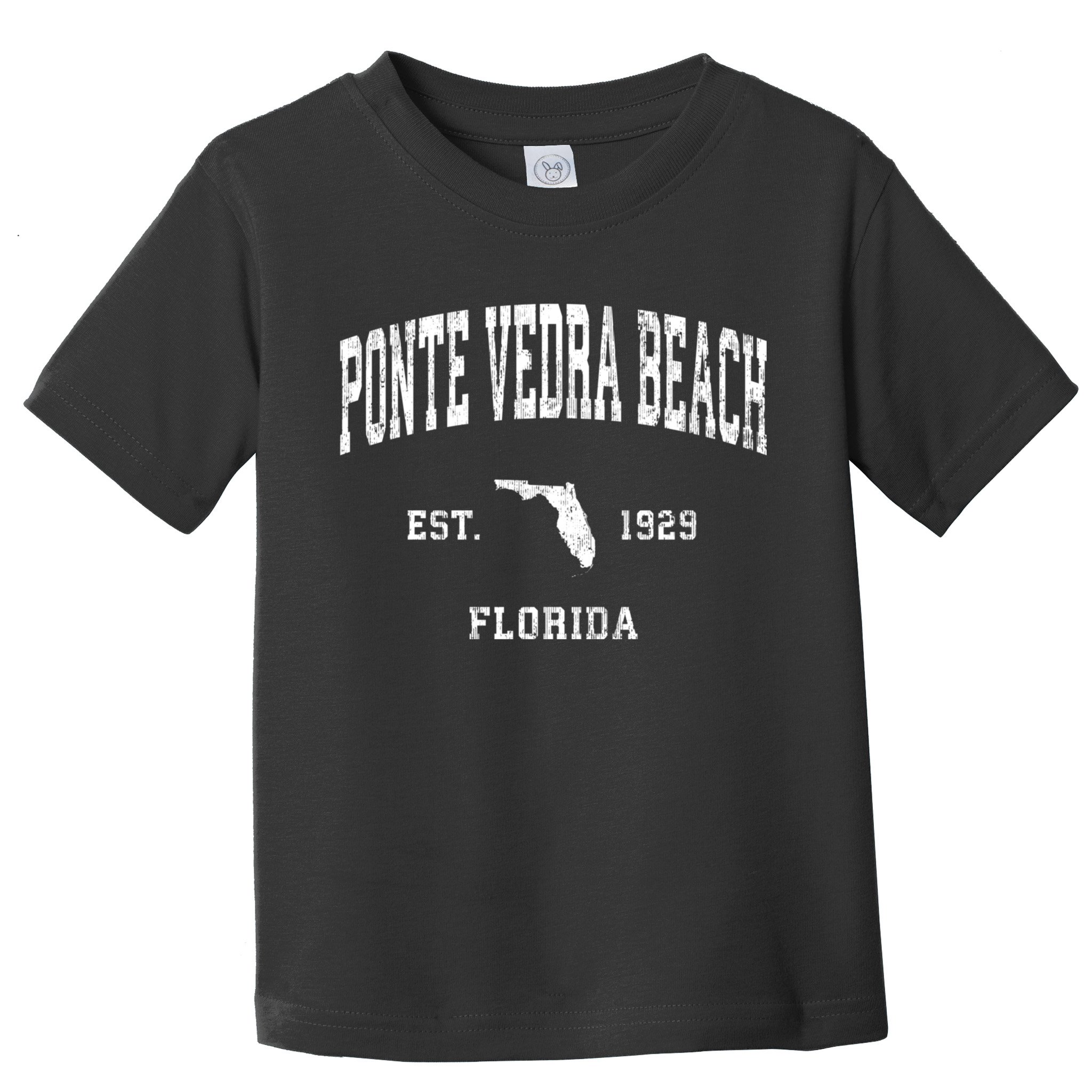 Ponte Vedra Beach Florida Fl Vintage Athletic Sports Toddler T-Shirt