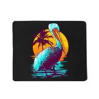 Pelican Vintage Bird Graphic Pelican Mousepad