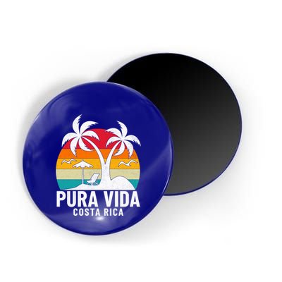 Pura Vida Beach Costa Rica Vintage Family Vacation Summer Cute Gift Magnet