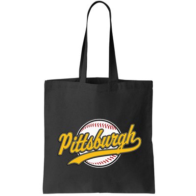 Pittsburgh Vintage Baseball Throwback Retro Bag