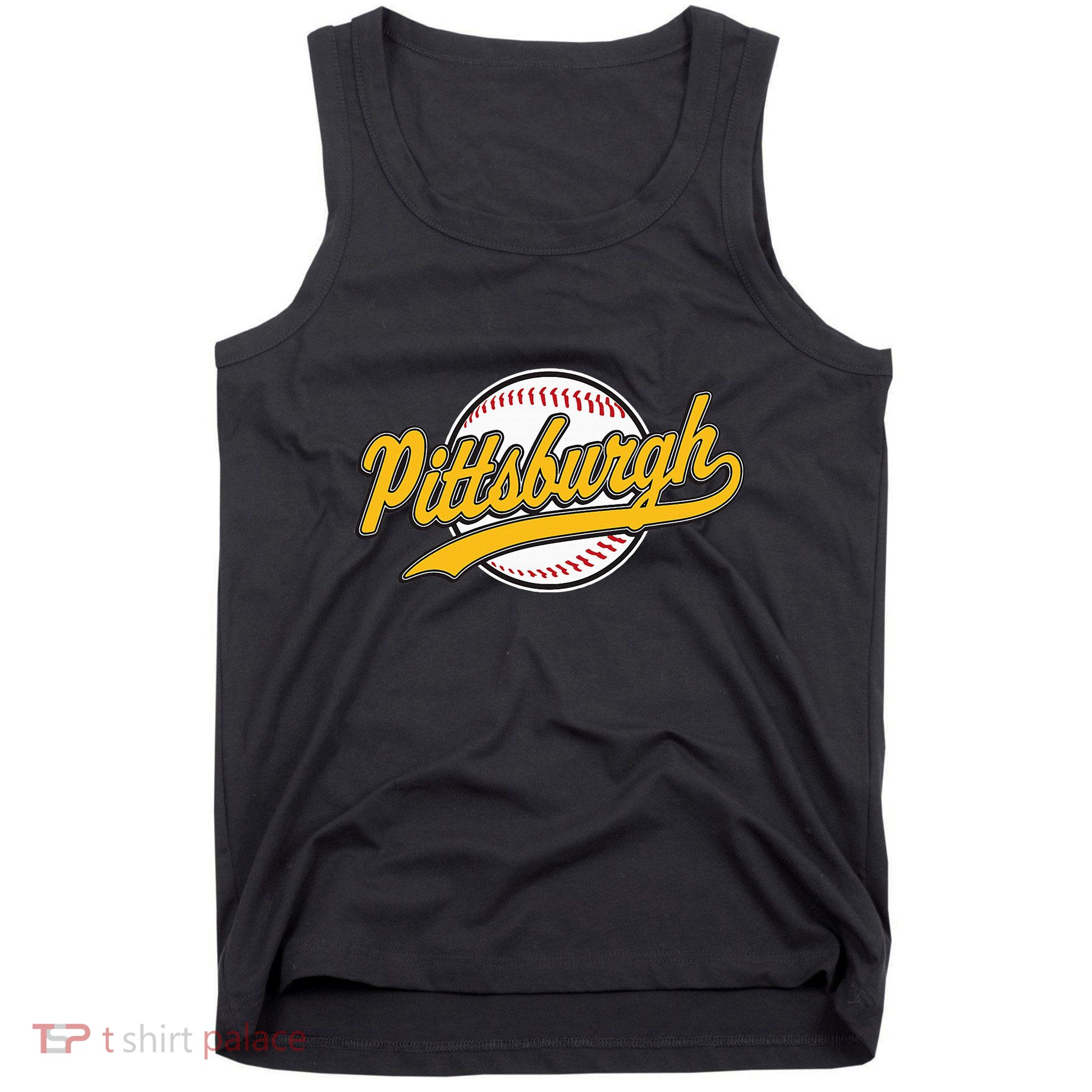 Pittsburgh Vintage Baseball Throwback Retro Tank Top