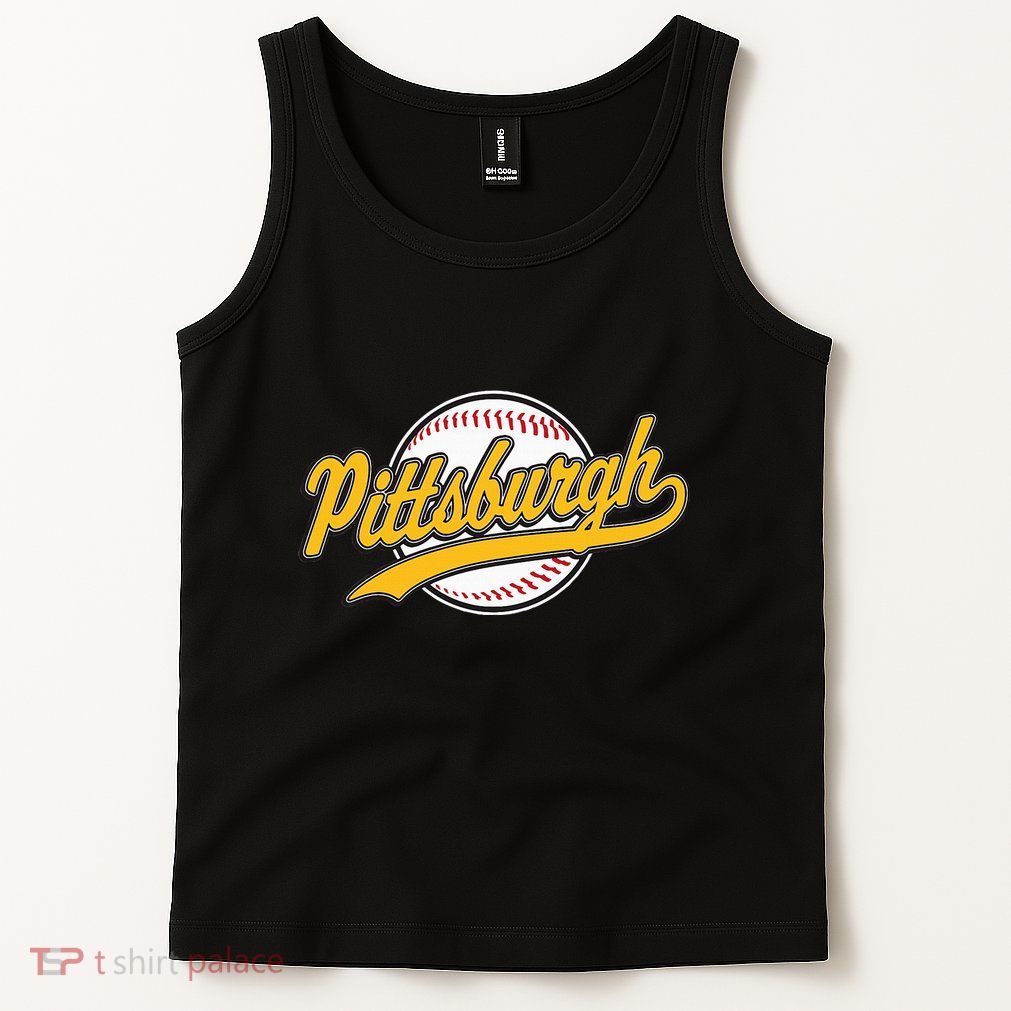 Pittsburgh Vintage Baseball Throwback Retro Tank Top