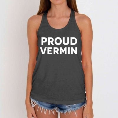 Proud Vermin Blue 2024 Women's Knotted Racerback Tank