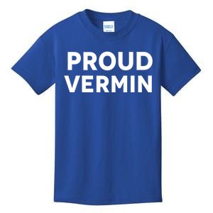 Proud Vermin Blue 2024 Kids T-Shirt