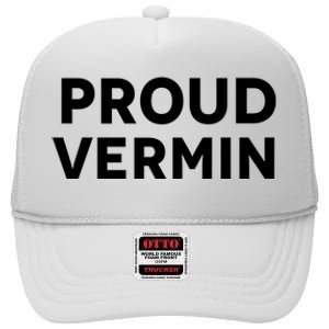 Proud Vermin Blue 2024 High Crown Mesh Back Trucker Hat