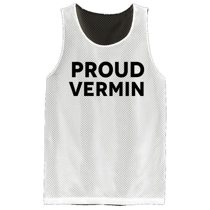 Proud Vermin Blue 2024 Mesh Reversible Basketball Jersey Tank