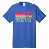 Pura Vida Costa Rica Funny Summer Family Vacation Vintage Tall T-Shirt