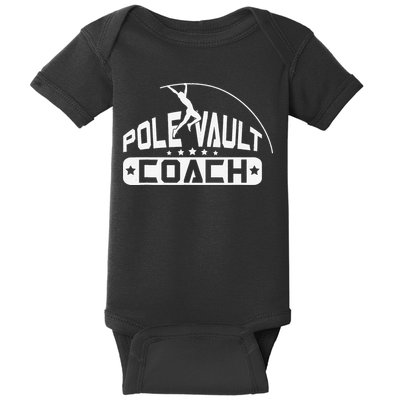 Pole Vault Coach Vintage Pole Vault Baby Bodysuit