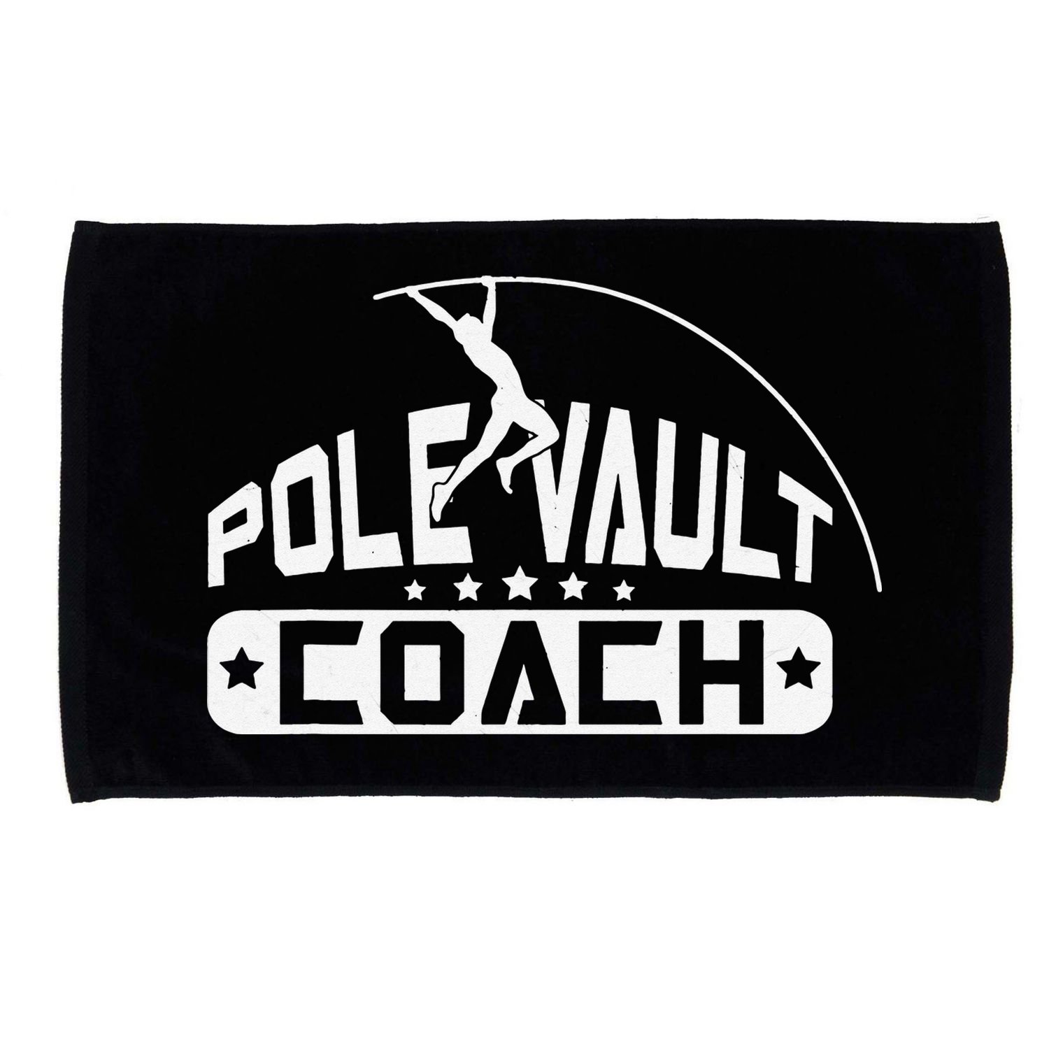 Pole Vault Coach Vintage Pole Vault Microfiber Hand Towel