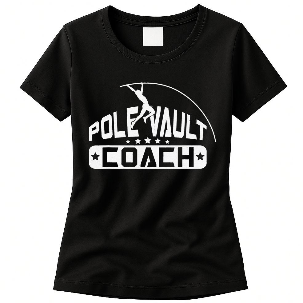 Pole Vault Coach Vintage Pole Vault Womens T-Shirt