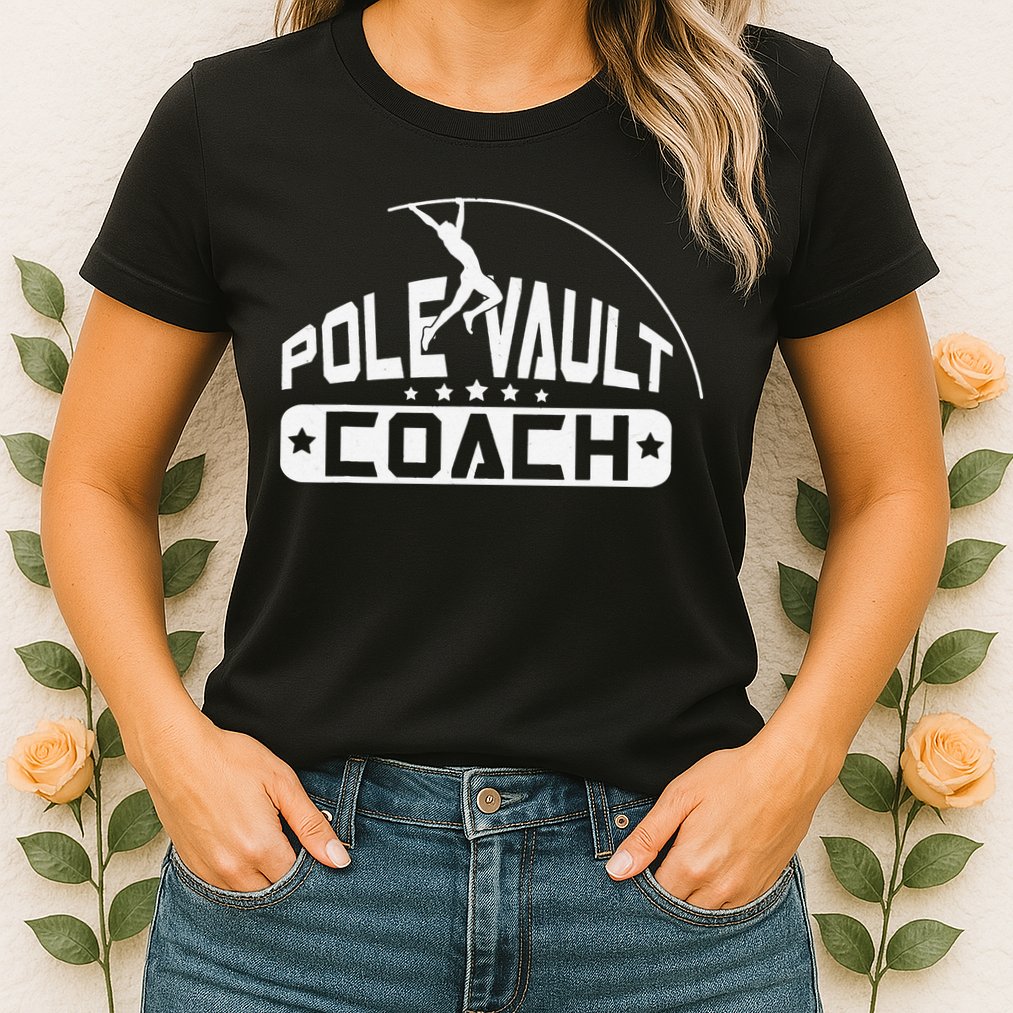 Pole Vault Coach Vintage Pole Vault Womens T-Shirt