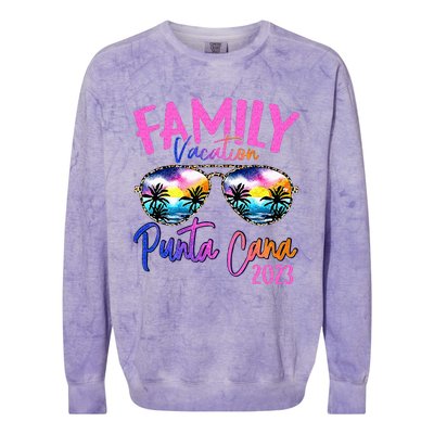 Pura Vida Costa Rica Beach Vibes Vacation Travel Gift Colorblast Crewneck Sweatshirt