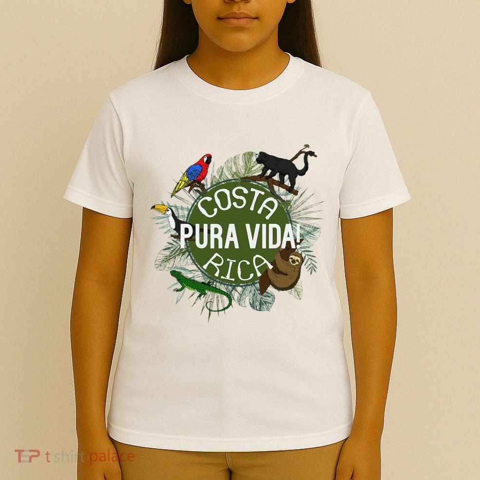 Pura Vida Costa Rica ! Party Animals! T-Shirt