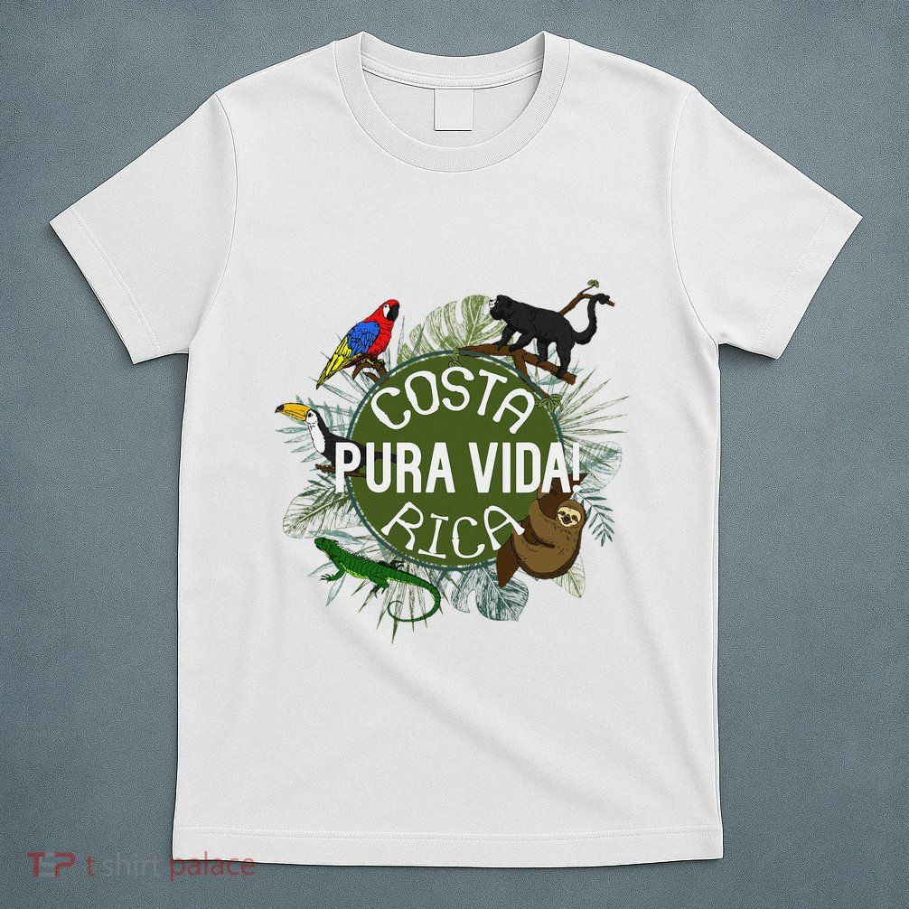 Pura Vida Costa Rica ! Party Animals! T-Shirt