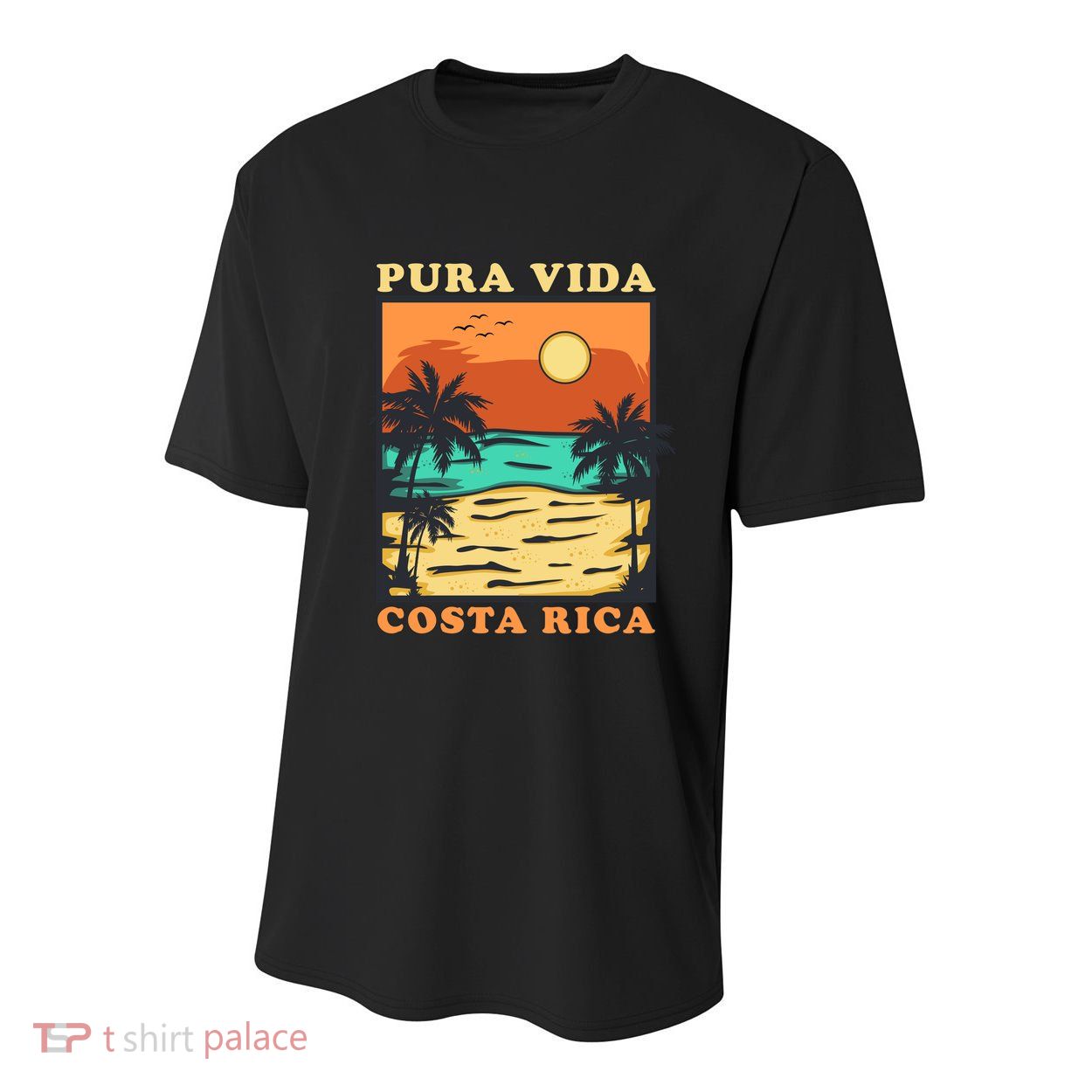 Pura Vida Costa Rica Souvenir Cool Central America Travel Youth Performance Sprint T-Shirt