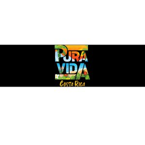 Pura Vida Costa Rica Souvenir Cool Central America Travel Bumper Sticker