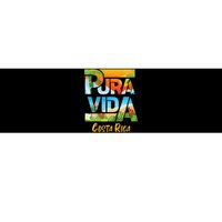 Pura Vida Costa Rica Souvenir Cool Central America Travel Bumper Sticker