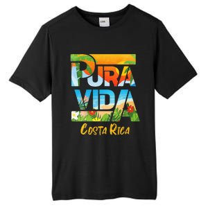 Pura Vida Costa Rica Souvenir Cool Central America Travel Tall Fusion ChromaSoft Performance T-Shirt