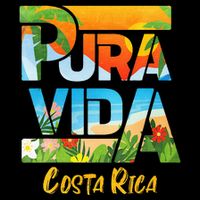 Pura Vida Costa Rica Souvenir Cool Central America Travel 16 in Basic Backpack
