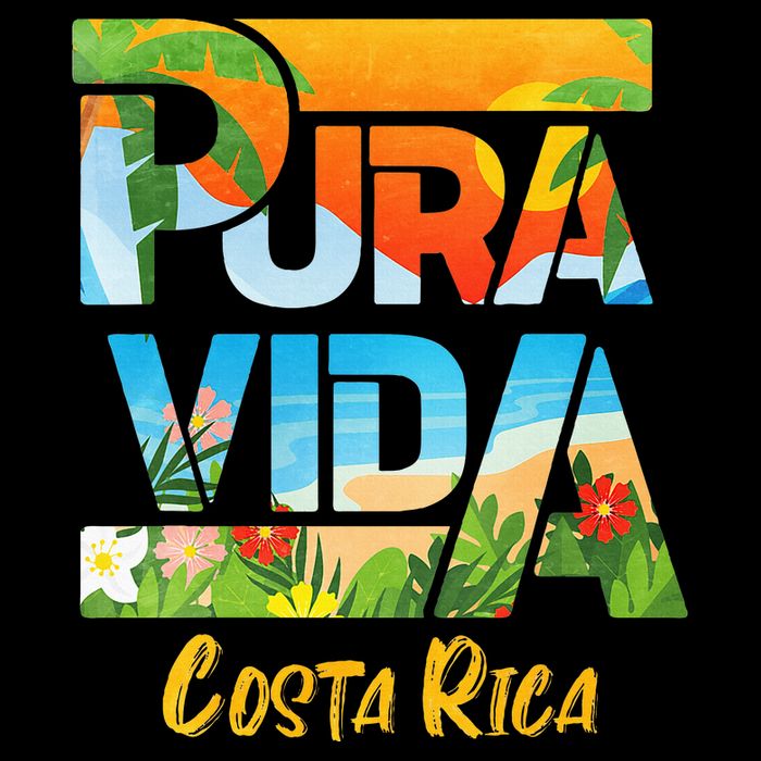 Pura Vida Costa Rica Souvenir Cool Central America Travel 16 in Basic Backpack