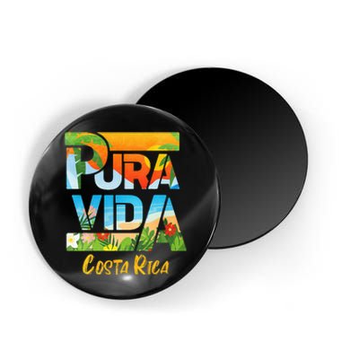 Pura Vida Costa Rica Souvenir Cool Central America Travel Magnet