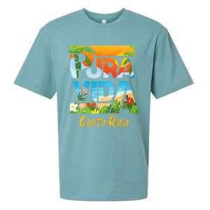 Pura Vida Costa Rica Souvenir Cool Central America Travel Sueded Cloud Jersey T-Shirt