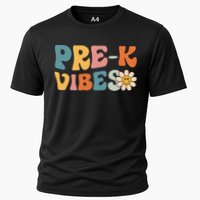 Preschool Vibes Cute Retro Back to School Cooling Performance Crew T-Shirt