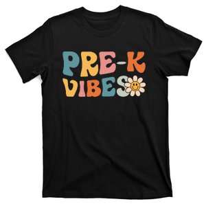 Preschool Vibes Cute Retro Back to School T-Shirt