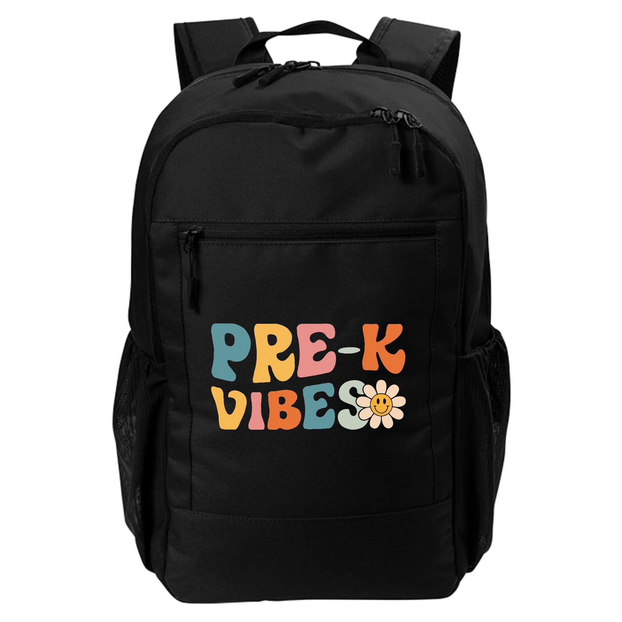 Preschool Vibes Cute Retro Back to School Backpack