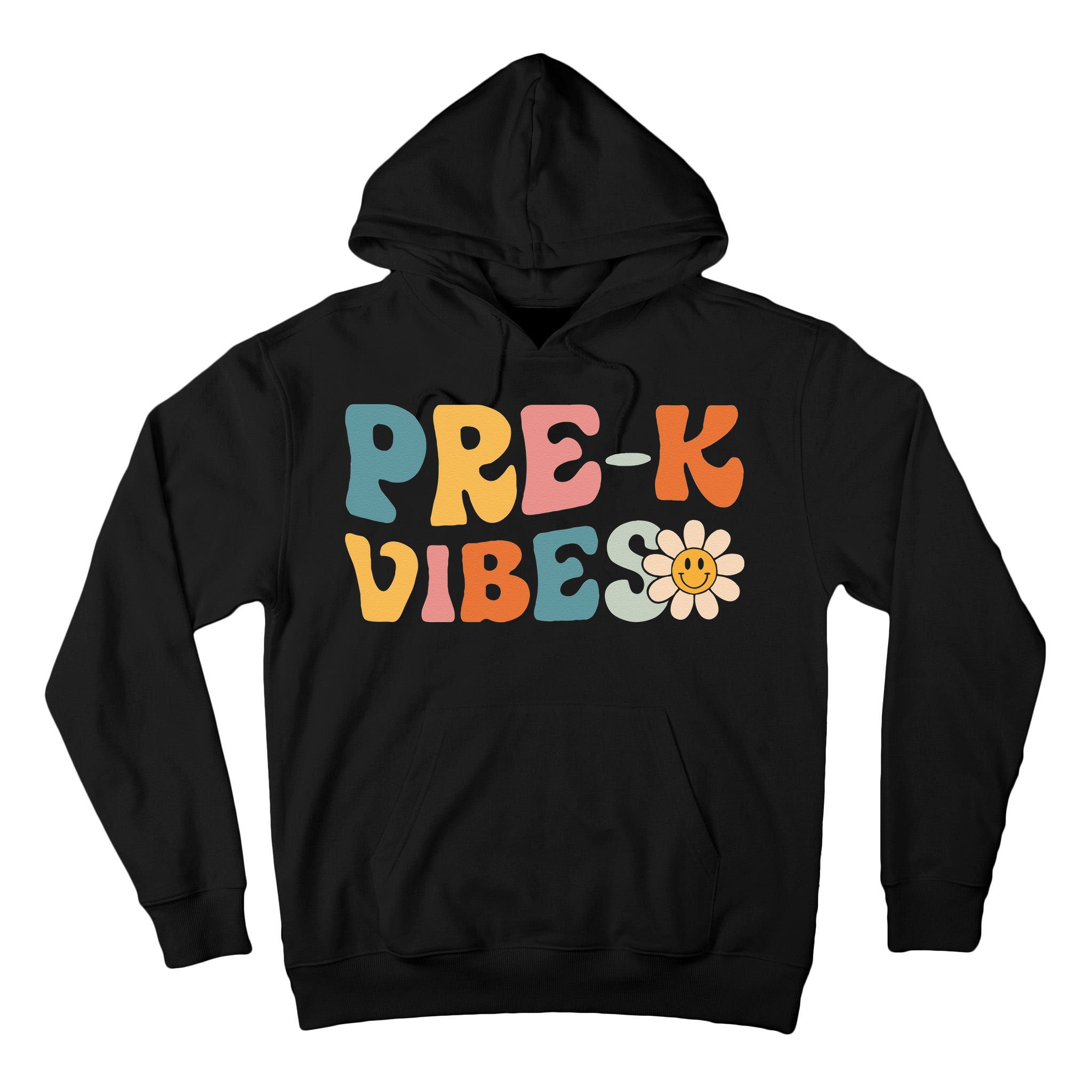 Preschool Vibes Cute Retro Back to School Tall Hoodie