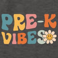 Preschool Vibes Cute Retro Back to School Vector Backpack