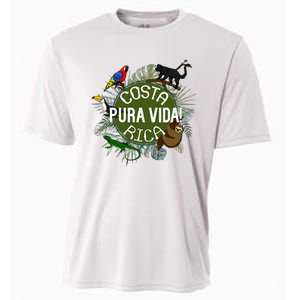 Pura Vida Costa Rica ! Party Animals! Cooling Performance Crew T-Shirt