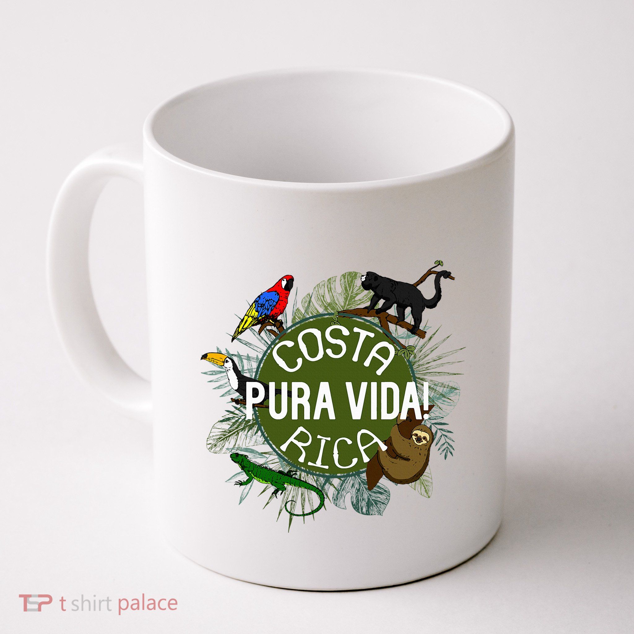 Pura Vida Costa Rica ! Party Animals! Mug
