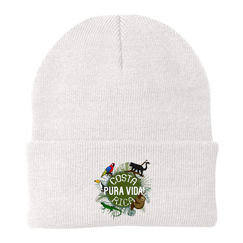 Pura Vida Costa Rica ! Party Animals! Beanie
