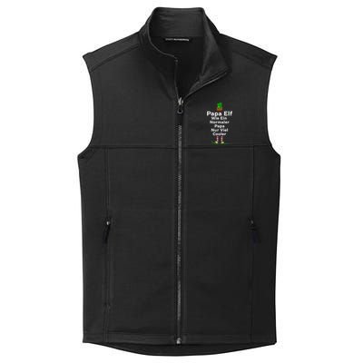 Papa Viel Cooler Papa Meaningful Gift Collective Smooth Fleece Vest