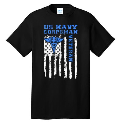 Proud Veteran Corpsman Tall T-Shirt