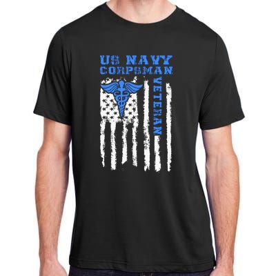 Proud Veteran Corpsman Adult ChromaSoft Performance T-Shirt