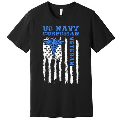 Proud Veteran Corpsman Premium T-Shirt