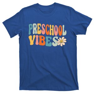 Preschool Vibes Cute Retro Back To School T-Shirt